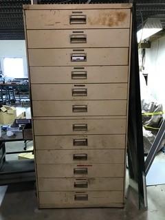 12 Drawer Metal Cabinet