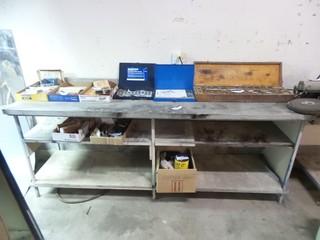 Metal work Bench  8'