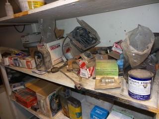 Contents of Left Side of Shelf