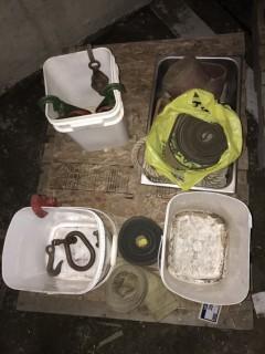 Contents of Pallet, Slings and Pulleys