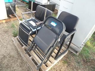 (3) Chairs C/W 2 Folding Chairs