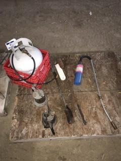 Contents of Pallet, Propane Tiger Torches, 