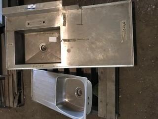 Counter Top Stainless c/w sink(2)