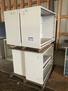 Quantity of 4 Shelving Units