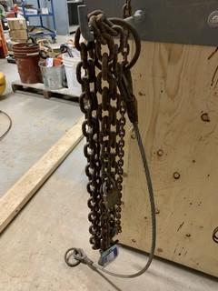 Qty of Chain and Steel Sling