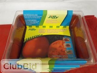 Qty of (10) Jiffy Tomato Supersteak Starter Kit 
