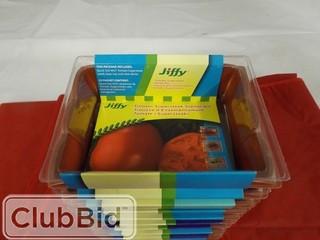 Qty of (10) Jiffy Tomato Supersteak Starter Kit 
