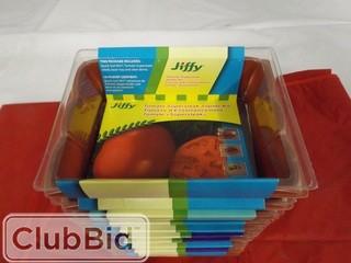 Qty of (10) Jiffy Tomato Supersteak Starter Kit 
