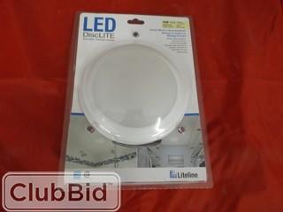 Liteline Dimmable LED Disclite Surface Mount or Recessed Mount 15W White 
