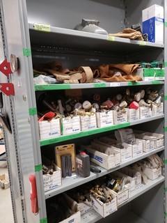 Qty of Assorted Welding Supplies *Note: Shelving Unit Not Included*