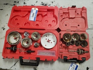 (2) Milwaukee Hole Saw Sets