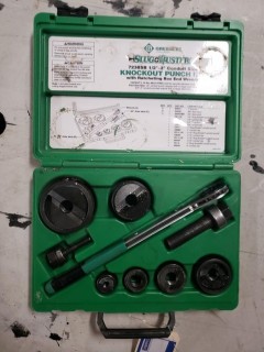 Greenlee Knock Out Punch Set