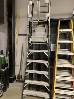 6ft Safety Cage Step Ladder