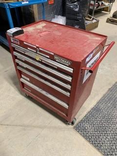 Westward Rolling Tool Box c/w Contents