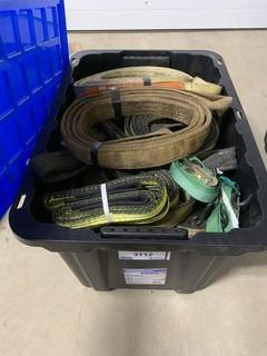 Qty of Tow straps, Lifting Straps and Tie Downs