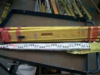 Tripod And Extendable Measuring Stick