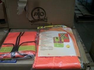 Qty Of (8) Boxes Of 2Xl-4Xl High Vis Vests