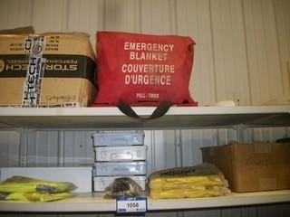 Qty Of Emergency Blankets And First Aid Kits