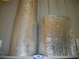 Qty Of (2) Rolls Of Double Sided Heat Insulation