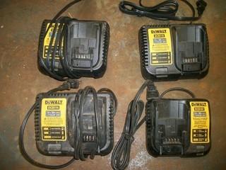 Qty Of Dewalt Chargers