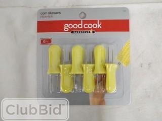 Qty of Good Cook BBQ Corn Skewers 
