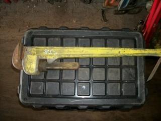 Qty Of Approx (6) 36" Pipe Wrenches