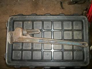 Qty Of Approx (5) 24" Pipe Wrenches