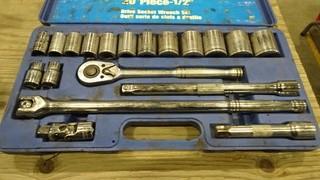 Westward 20PC 1/2" Drive #SK1220