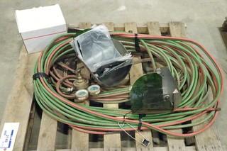 Oxy Acetylene Hoses and Face shield Windows (Rack W2)