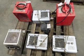 Portable Electric Heaters (Rack W2)