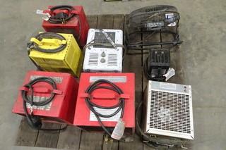 Portable Electric Heaters (Rack W2)