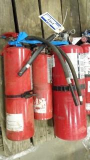 Fire Extinguishers (Located  Rack W5)