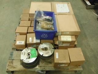 Quantity of Electrical Components and Wire (Located on Top Rack W)