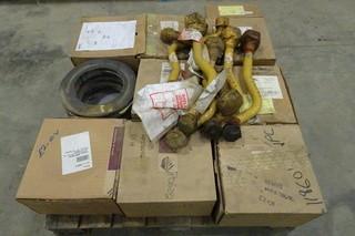 Quantity of Assorted Caterpillar Hydraulic Components (Located at the Top of Rack E)