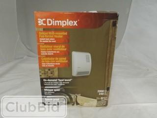 Dimplex Deluxe Wall-Mounted Fan-Forced Heater 
