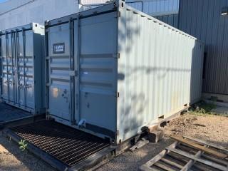 20Ft Skid Mounted Storage Container *Note: Buyer Responsible For Load Out Item Cannot Be Removed Until October 2nd*