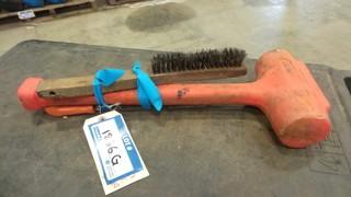 6LB Mallot C/W Wire Brush And File