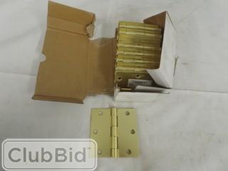 Lot of Drywall Anchors, Tie Plates, Wood Screws, Etc. 
