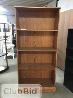 3 Shelf Wooden Cabinet 5' x 29" 
