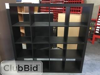 16 Square Black Cabinet 59" x 59" 
