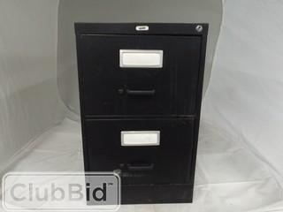 Qty of (2) Two Drawer Filing Cabinets 
