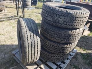Qty Of (5) LT275/65R18 Tires