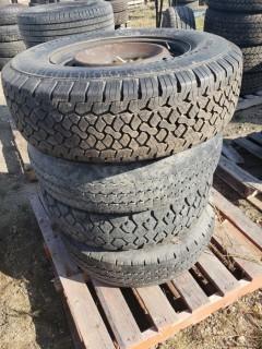 Qty Of (4) LT245/75R17 Tires
