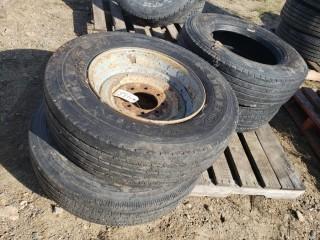 Qty Of 215/75R17.5 Tires