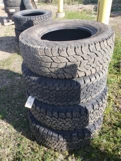 Qty Of (4) LT265/70R17 Tires