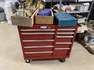 Rolling Westward Tool Chest C/w Contents