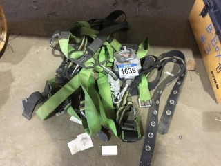 Quantity of (2) Safety Harnesses w/ Lanyard.