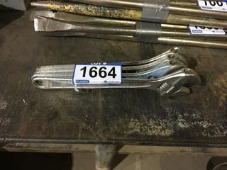 Quantity of Assorted 12" Crescent Wrenches.