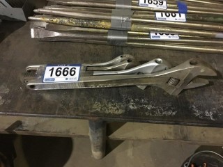 Quantity of Assorted Crescent Wrenches.