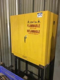 Flammable Storage Cabinet 25" x 22" x 35".
